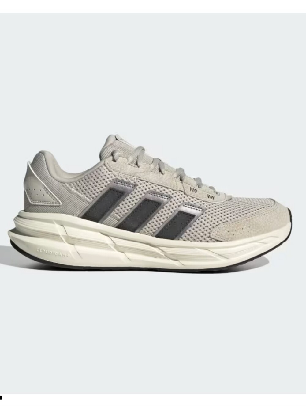 NWT Adidas Astrastar Beige Neutral Running Sneakers Womens 6.5